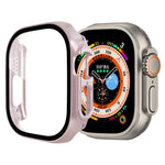 Custodia per orologio per PC con pellicola in vetro temperato, For Apple Watch Ultra 1 / 2 / 3 49mm