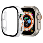 Custodia per orologio per PC con pellicola in vetro temperato, For Apple Watch Ultra 1 / 2 / 3 49mm