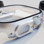 Custodia per orologio per PC con pellicola in vetro temperato, For Apple Watch Ultra 1 / 2 / 3 49mm
