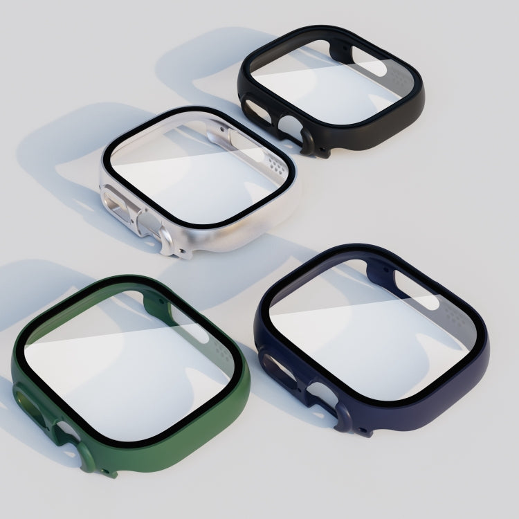 Custodia per orologio per PC con pellicola in vetro temperato, For Apple Watch Ultra 1 / 2 / 3 49mm