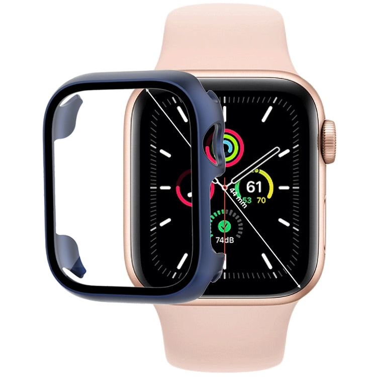 Custodia per orologio per PC con pellicola in vetro temperato, For Apple Watch Series SE 3&SE 2&6&SE&5&4 40mm, For Apple Watch Series SE 3&SE 2&6&SE&5&4 44mm