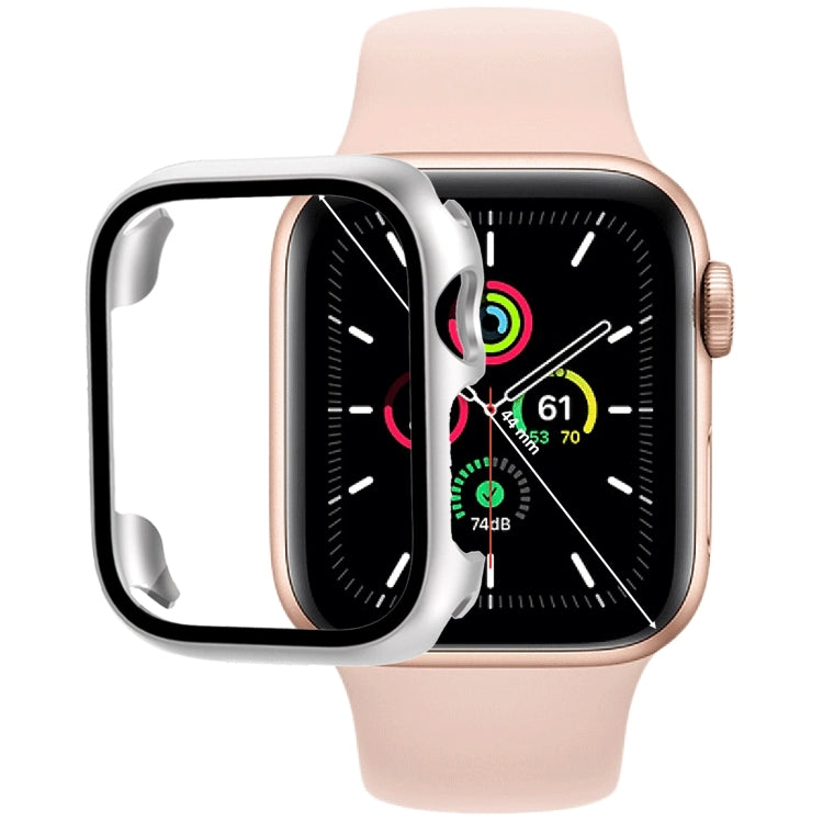Custodia per orologio per PC con pellicola in vetro temperato, For Apple Watch Series SE 3&SE 2&6&SE&5&4 40mm, For Apple Watch Series SE 3&SE 2&6&SE&5&4 44mm
