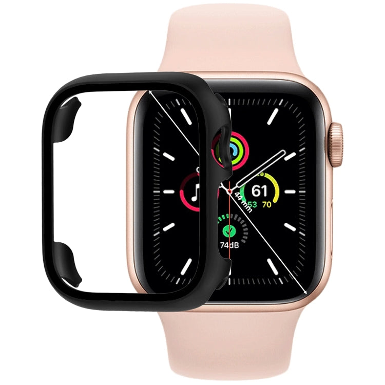 Custodia per orologio per PC con pellicola in vetro temperato, For Apple Watch Series SE 3&SE 2&6&SE&5&4 40mm, For Apple Watch Series SE 3&SE 2&6&SE&5&4 44mm