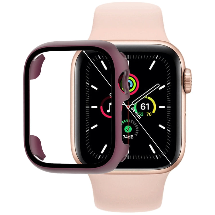 Custodia per orologio per PC con pellicola in vetro temperato, For Apple Watch Series SE 3&SE 2&6&SE&5&4 40mm, For Apple Watch Series SE 3&SE 2&6&SE&5&4 44mm