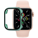 Custodia per orologio per PC con pellicola in vetro temperato, For Apple Watch Series SE 3&SE 2&6&SE&5&4 40mm, For Apple Watch Series SE 3&SE 2&6&SE&5&4 44mm