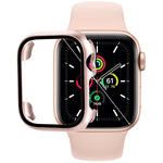 Custodia per orologio per PC con pellicola in vetro temperato, For Apple Watch Series SE 3&SE 2&6&SE&5&4 40mm, For Apple Watch Series SE 3&SE 2&6&SE&5&4 44mm