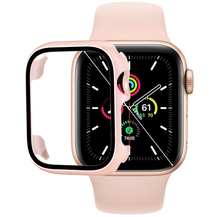 Custodia per orologio per PC con pellicola in vetro temperato, For Apple Watch Series SE 3&SE 2&6&SE&5&4 40mm, For Apple Watch Series SE 3&SE 2&6&SE&5&4 44mm