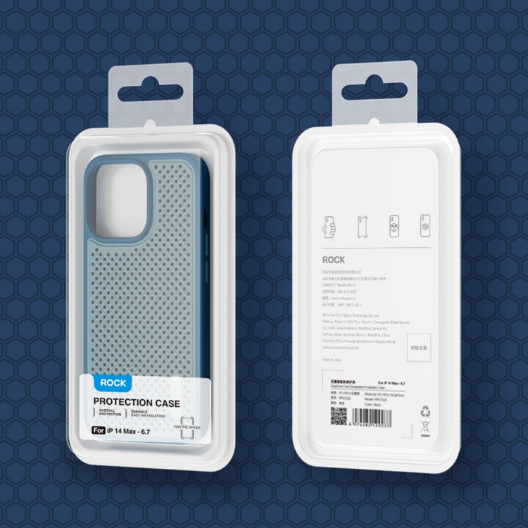 Custodia per telefono con dissipazione del calore in grafene ROCK, For iPhone 14, For iPhone 14 Plus, For iPhone 14 Pro, For iPhone 14 Pro Max