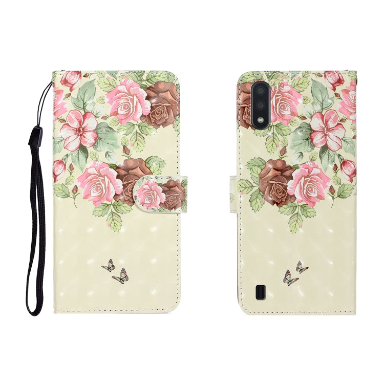 Custodia portafoglio in pelle flip per Samsung Galaxy A01