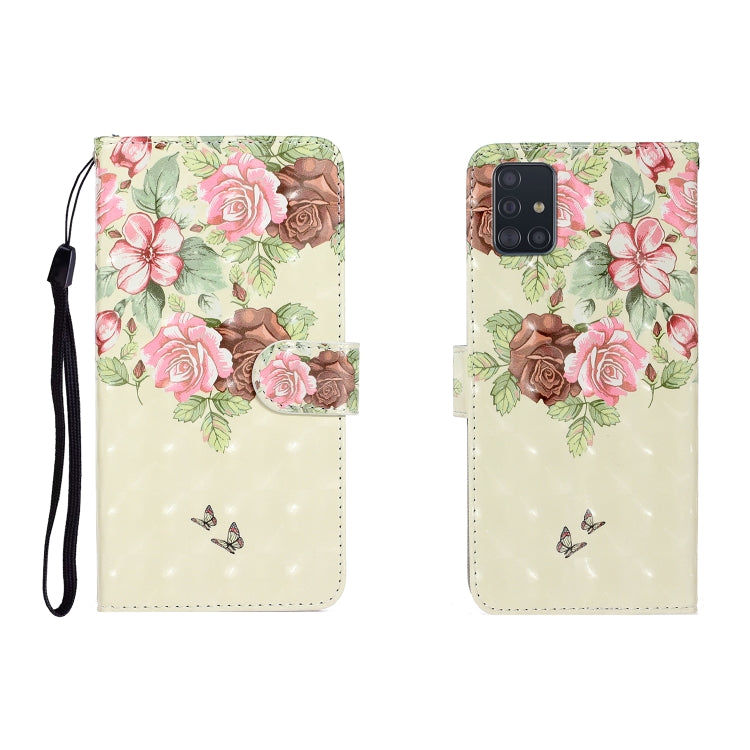Custodia portafoglio in pelle flip per Samsung Galaxy A51