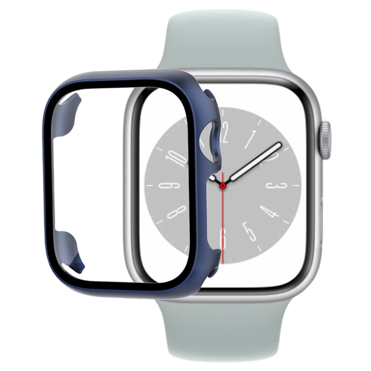 Custodia per orologio per PC con pellicola in vetro temperato, For Apple Watch Series 9 / 8 / 7 45mm, For Apple Watch Series 9 / 8 / 7 41mm, For Apple Watch Ultra 49mm / Apple Watch Ultra 2 49mm