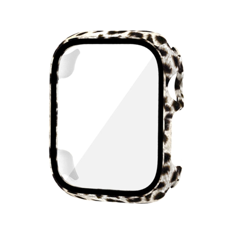 Custodia per orologio per PC con pellicola in vetro temperato, For Apple Watch Series 9 / 8 / 7 45mm, For Apple Watch Series 9 / 8 / 7 41mm, For Apple Watch Ultra 49mm / Apple Watch Ultra 2 49mm