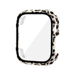 Custodia per orologio per PC con pellicola in vetro temperato, For Apple Watch Series 9 / 8 / 7 45mm, For Apple Watch Series 9 / 8 / 7 41mm, For Apple Watch Ultra 49mm / Apple Watch Ultra 2 49mm