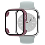 Custodia per orologio per PC con pellicola in vetro temperato, For Apple Watch Series 9 / 8 / 7 45mm, For Apple Watch Series 9 / 8 / 7 41mm, For Apple Watch Ultra 49mm / Apple Watch Ultra 2 49mm