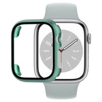 Custodia per orologio per PC con pellicola in vetro temperato, For Apple Watch Series 9 / 8 / 7 45mm, For Apple Watch Series 9 / 8 / 7 41mm, For Apple Watch Ultra 49mm / Apple Watch Ultra 2 49mm