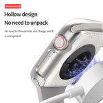 Custodia per orologio per PC con pellicola in vetro temperato, For Apple Watch Series 9 / 8 / 7 45mm, For Apple Watch Series 9 / 8 / 7 41mm, For Apple Watch Ultra 49mm / Apple Watch Ultra 2 49mm