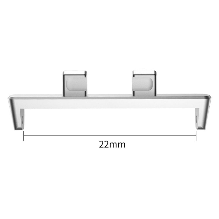 1 Pair 22mm Metal Strap Connectors, For OPPO Watch3 Pro 46mm