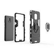 Custodia protettiva antiurto per PC + TPU con supporto per anello magnetico, For Xiaomi Redmi Note 9 Pro Max