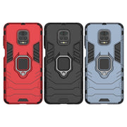 Custodia protettiva antiurto per PC + TPU con supporto per anello magnetico, For Xiaomi Redmi Note 9 Pro Max
