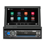 9901 Lettore MP5 retrattile per auto da 7 pollici Supporta FM e Internet per telefoni cellulari, 9901