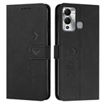 Custodia per telefono in pelle con motivo a cuore Skin Feel, For Infinix Hot 12 Play, For Infinix Hot 12i, For Infinix Hot 12, For Infinix Note 12 G96