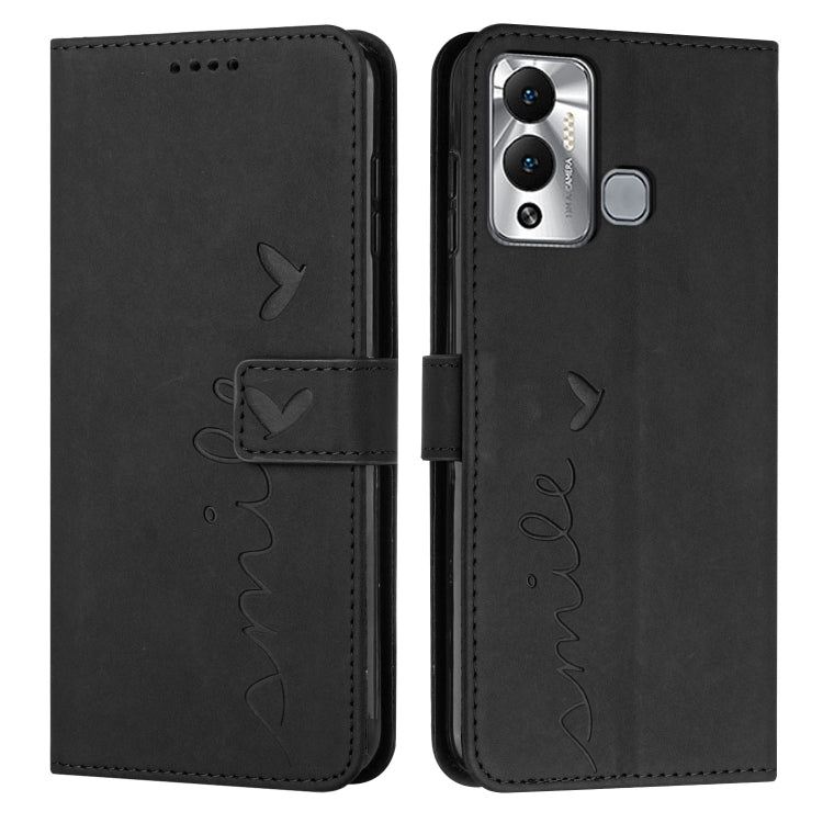 Custodia per telefono in pelle con motivo a cuore Skin Feel, For Infinix Hot 12 Play, For Infinix Hot 12i, For Infinix Hot 12, For Infinix Note 12 G96
