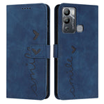 Custodia per telefono in pelle con motivo a cuore Skin Feel, For Infinix Hot 12 Play, For Infinix Hot 12i, For Infinix Hot 12, For Infinix Note 12 G96