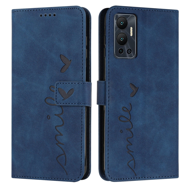 Custodia per telefono in pelle con motivo a cuore Skin Feel, For Infinix Hot 12 Play, For Infinix Hot 12i, For Infinix Hot 12, For Infinix Note 12 G96