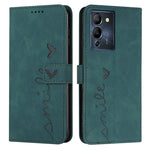 Custodia per telefono in pelle con motivo a cuore Skin Feel, For Infinix Hot 12 Play, For Infinix Hot 12i, For Infinix Hot 12, For Infinix Note 12 G96