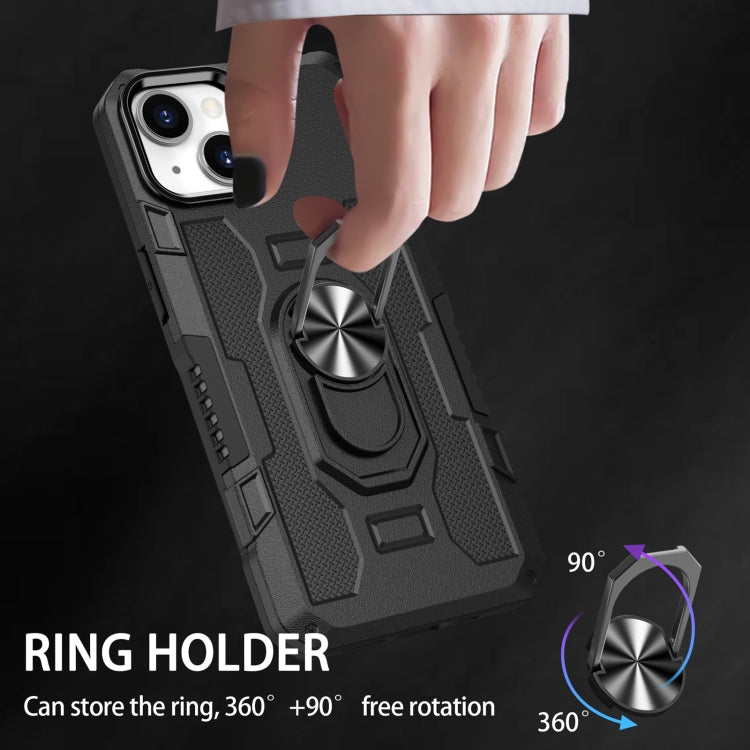 Custodia per telefono ibrida con armatura porta anello, For iPhone 11, For iPhone 11 Pro, For iPhone 11 Pro Max, For iPhone 13 Pro