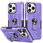 Custodia per telefono ibrida con armatura porta anello, For iPhone 11, For iPhone 11 Pro, For iPhone 11 Pro Max, For iPhone 13 Pro