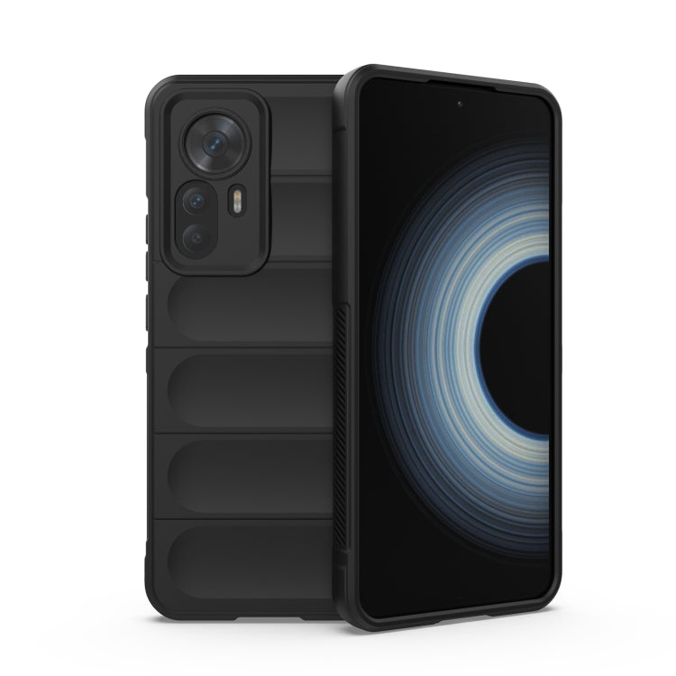 Magic Shield TPU + custodia per telefono in flanella, For Xiaomi Redmi K50 Ultra