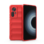Magic Shield TPU + custodia per telefono in flanella, For Xiaomi Redmi K50 Ultra