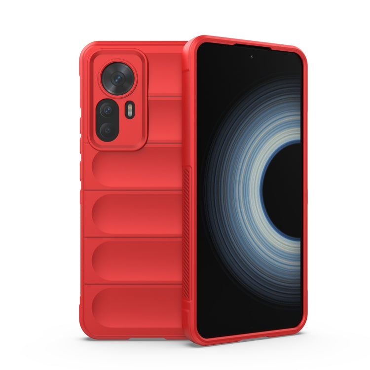 Magic Shield TPU + custodia per telefono in flanella, For Xiaomi Redmi K50 Ultra