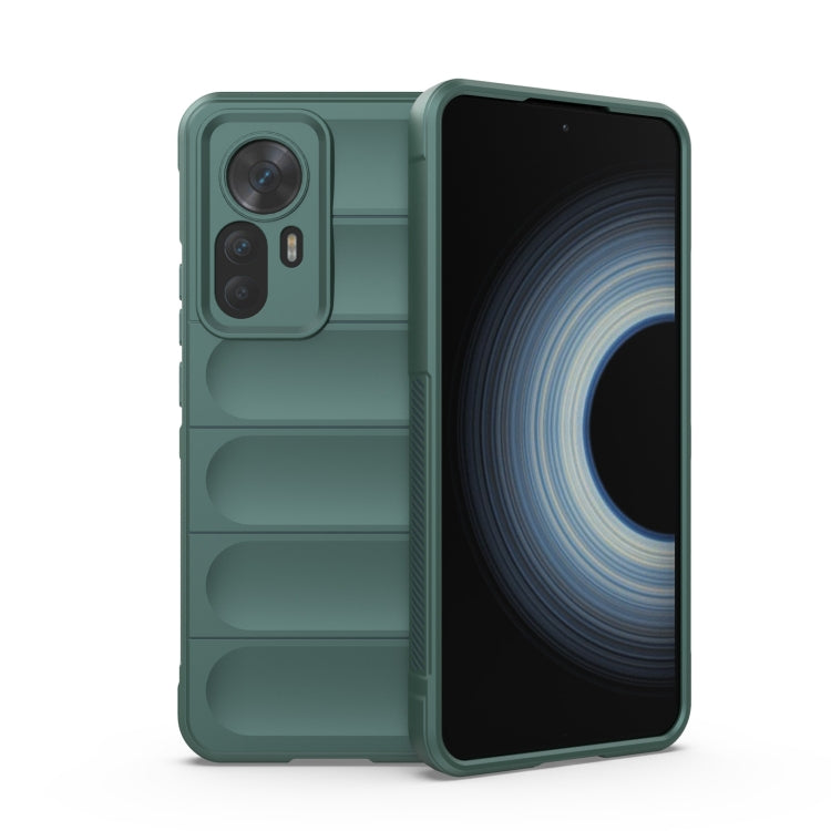 Magic Shield TPU + custodia per telefono in flanella, For Xiaomi Redmi K50 Ultra