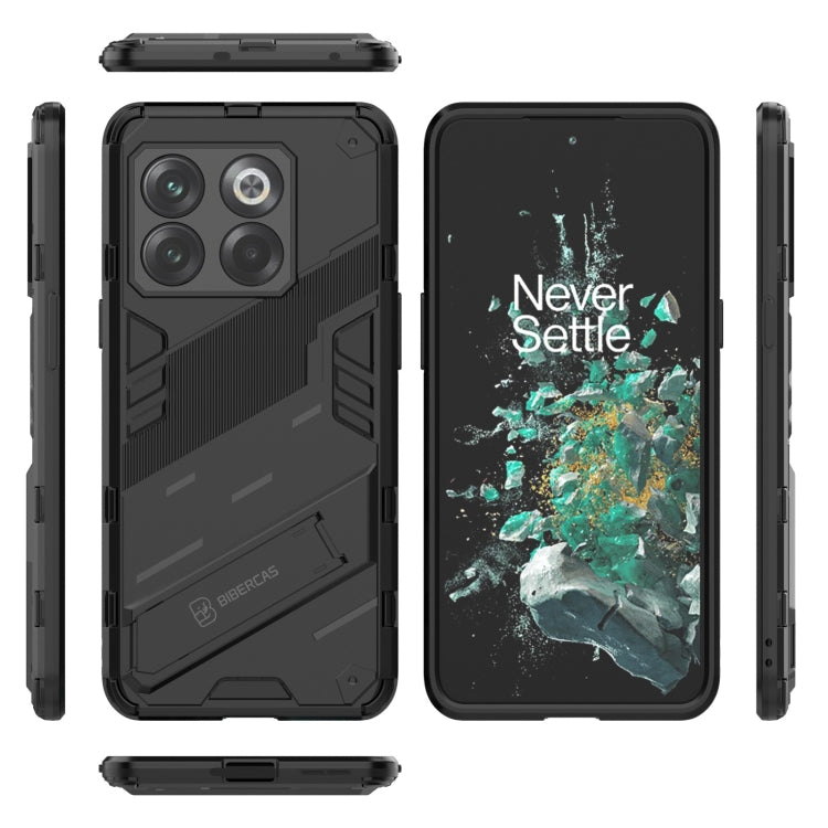 Punk Armor PC + Custodia per telefono in TPU con supporto, For OnePlus 10T 5G