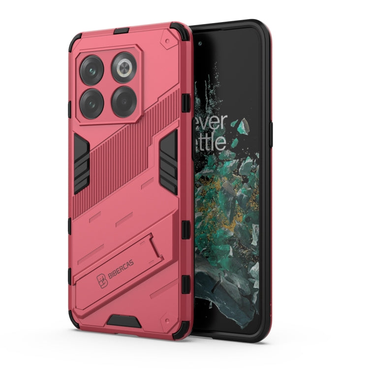 Punk Armor PC + Custodia per telefono in TPU con supporto, For OnePlus 10T 5G