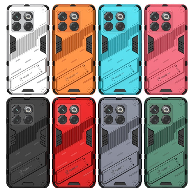 Punk Armor PC + Custodia per telefono in TPU con supporto, For OnePlus 10T 5G