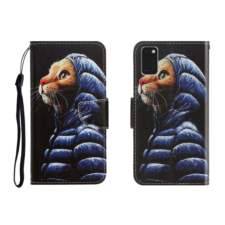 Custodia portafoglio in pelle flip per Samsung Galaxy A41