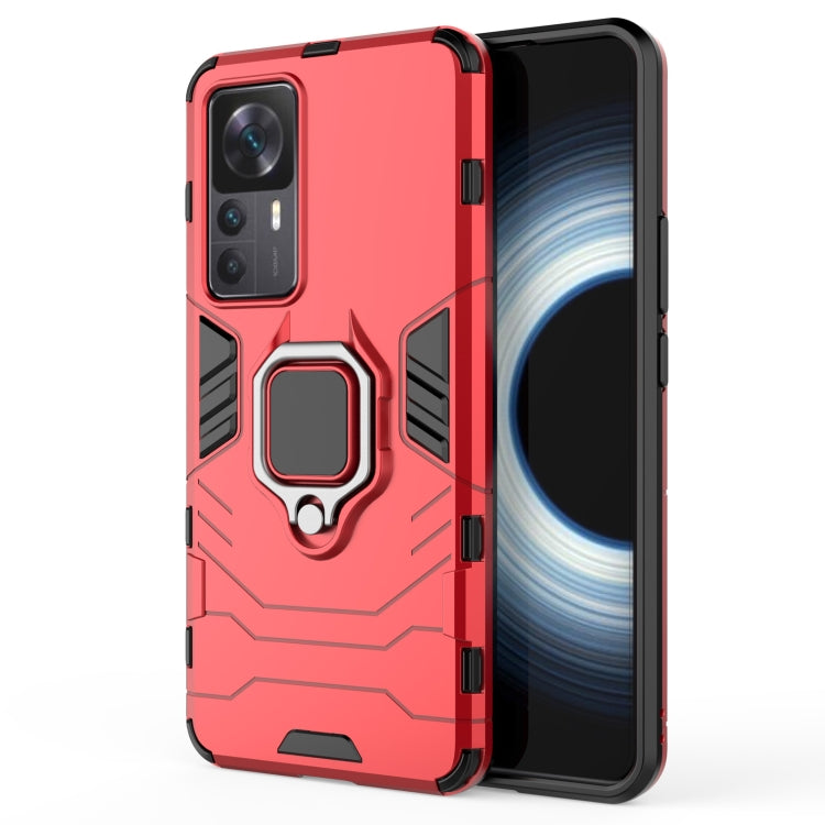 Supporto per anello magnetico PC + custodia per telefono in TPU, For OnePlus 10T 5G / Ace Pro 5G, For Xiaomi Redmi K50 Ultra