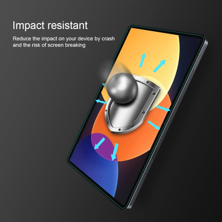 NILLKIN H+ Pellicola protettiva in vetro temperato antideflagrante, For Xiaomi Pad 5 Pro 12.4