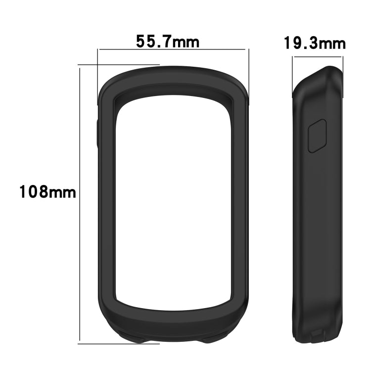 Custodia protettiva in silicone per cronometro, For Garmin Edge Explore 2