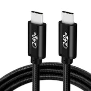 PD240W Cavo dati di ricarica rapida da USB-C / da tipo C a tipo C, 1m, 2m