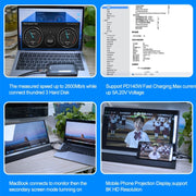 PD240W 40 Gbps USB4 Cavo dati di ricarica rapida, 0.5m, 1m, 1.5m, 2m