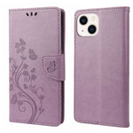 Custodia per cellulare in pelle con motivo floreale a farfalla, For iPhone 14, For iPhone 14 Plus, For iPhone 14 Pro