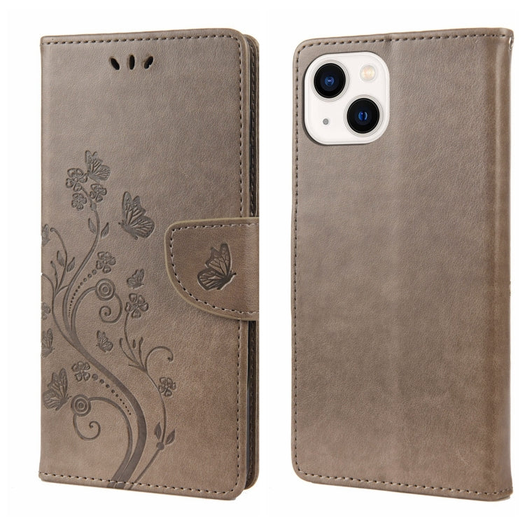 Custodia per cellulare in pelle con motivo floreale a farfalla, For iPhone 14, For iPhone 14 Plus, For iPhone 14 Pro