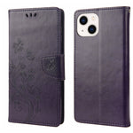 Custodia per cellulare in pelle con motivo floreale a farfalla, For iPhone 14, For iPhone 14 Plus, For iPhone 14 Pro