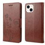 Custodia per cellulare in pelle con motivo floreale a farfalla, For iPhone 14, For iPhone 14 Plus, For iPhone 14 Pro