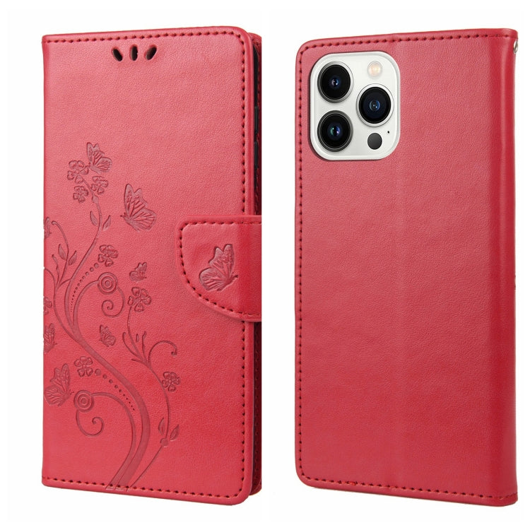 Custodia per cellulare in pelle con motivo floreale a farfalla, For iPhone 14, For iPhone 14 Plus, For iPhone 14 Pro