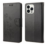 Custodia per cellulare in pelle con motivo floreale a farfalla, For iPhone 14, For iPhone 14 Plus, For iPhone 14 Pro